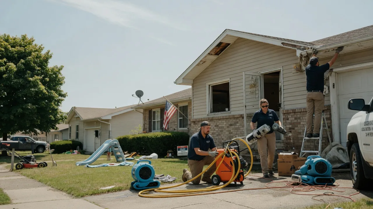 Water Damage Restoration in Melbourne, IA near me